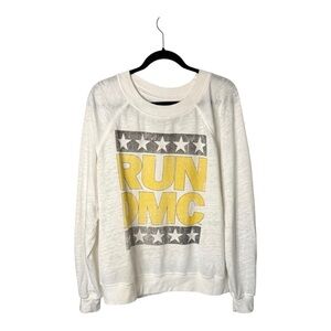 SUPER SOFT Oversized RK White RUN DMC  Sweatshirt